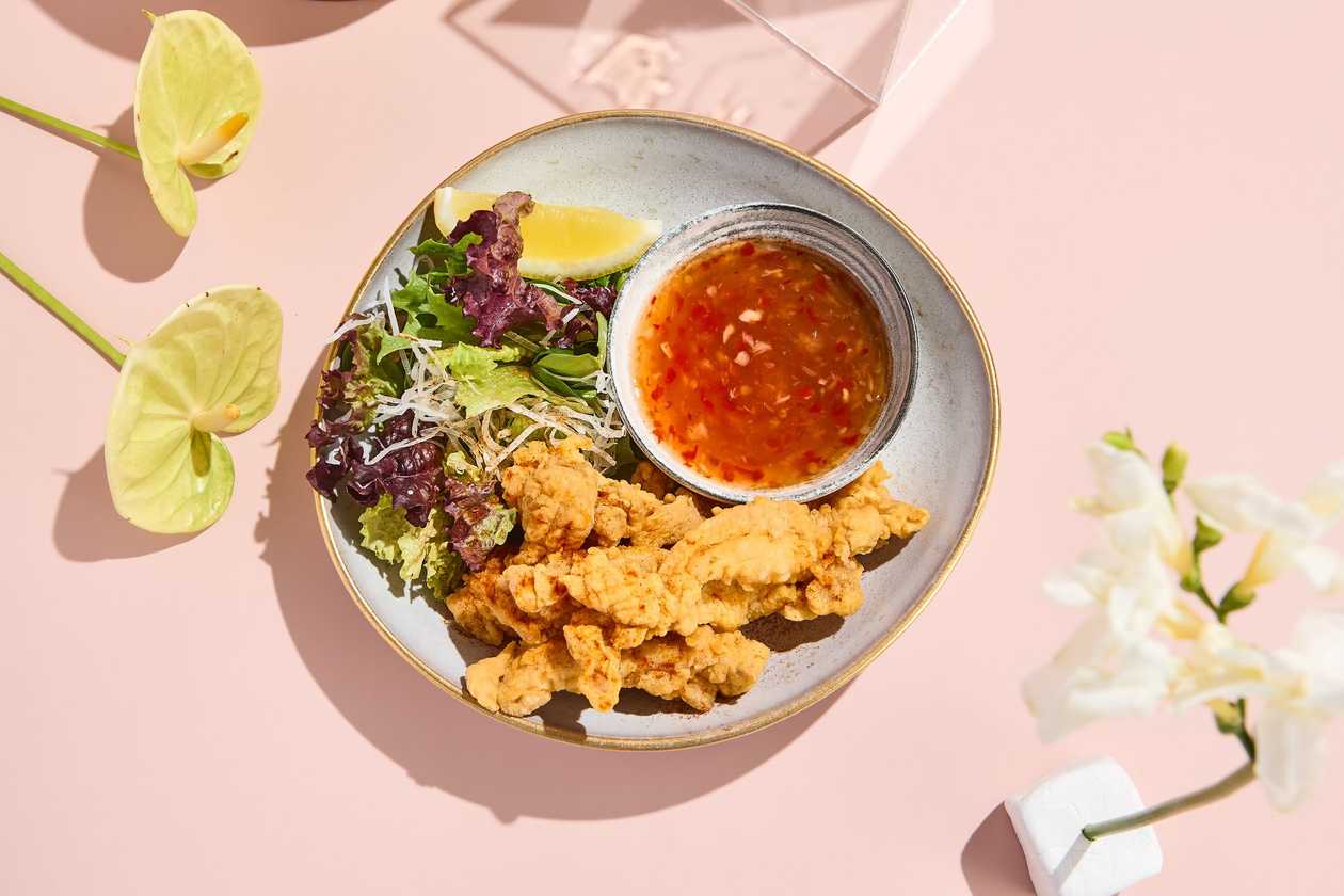 Šalát Kura Tempura