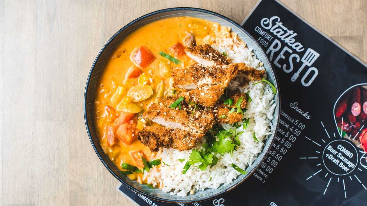 Crispy Curry Chicken