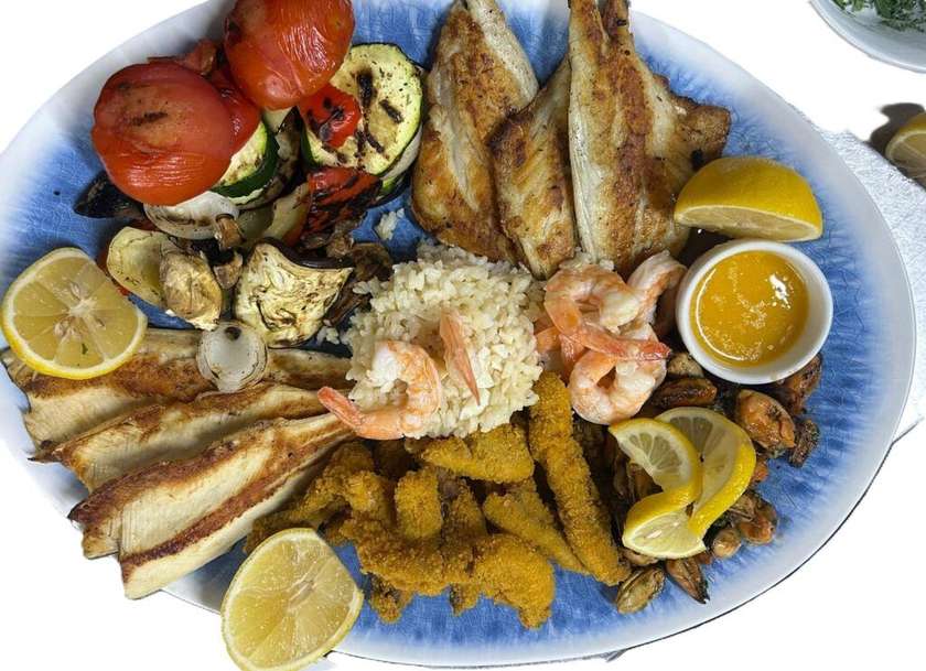 Fish Plate - 4 pers - 1850g