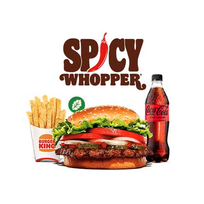 Menu Spicy Whopper® Vegetal