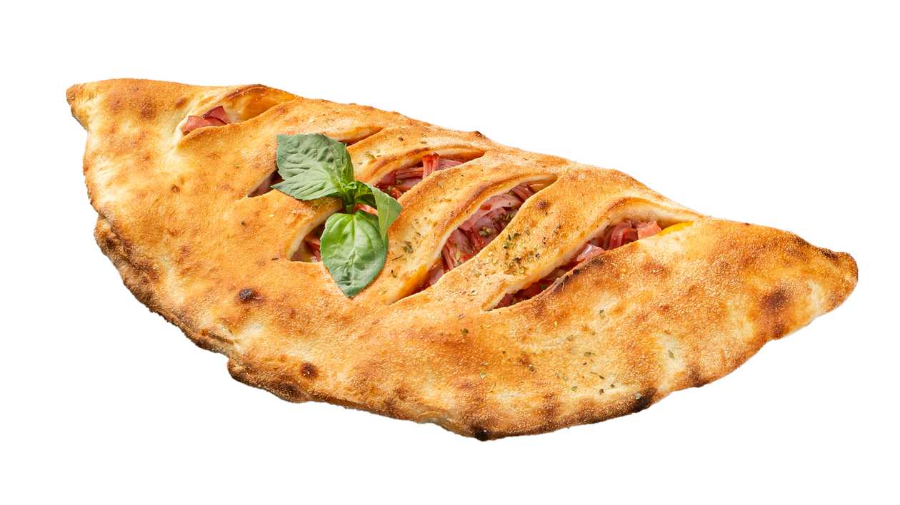 Calzone su kumpiu ir pepperoni 30 cm