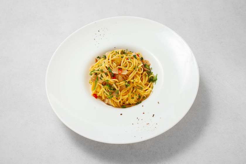 Pasta Aglio e Olio Peperoncino Vegan
