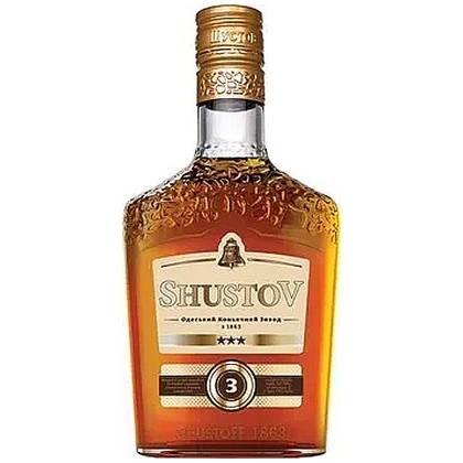 Shustov Golden Collection 3 Star Spirit Drink 0.25l 40%