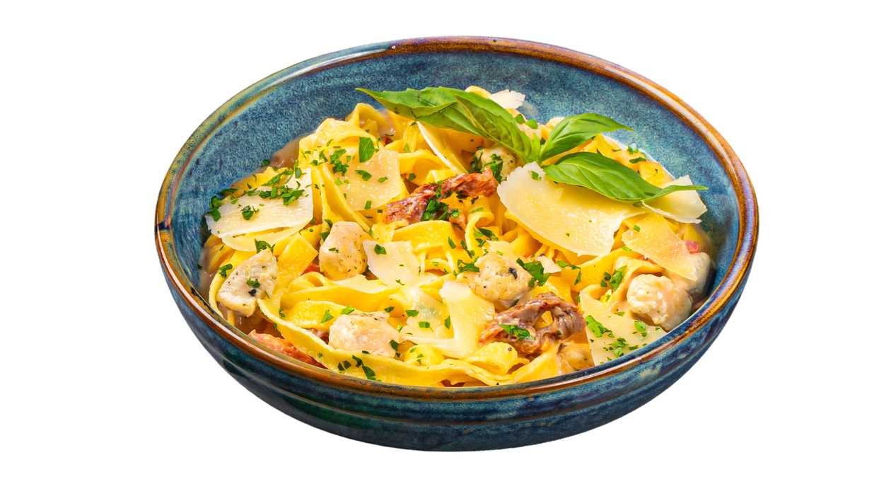 Makaronai su vištiena