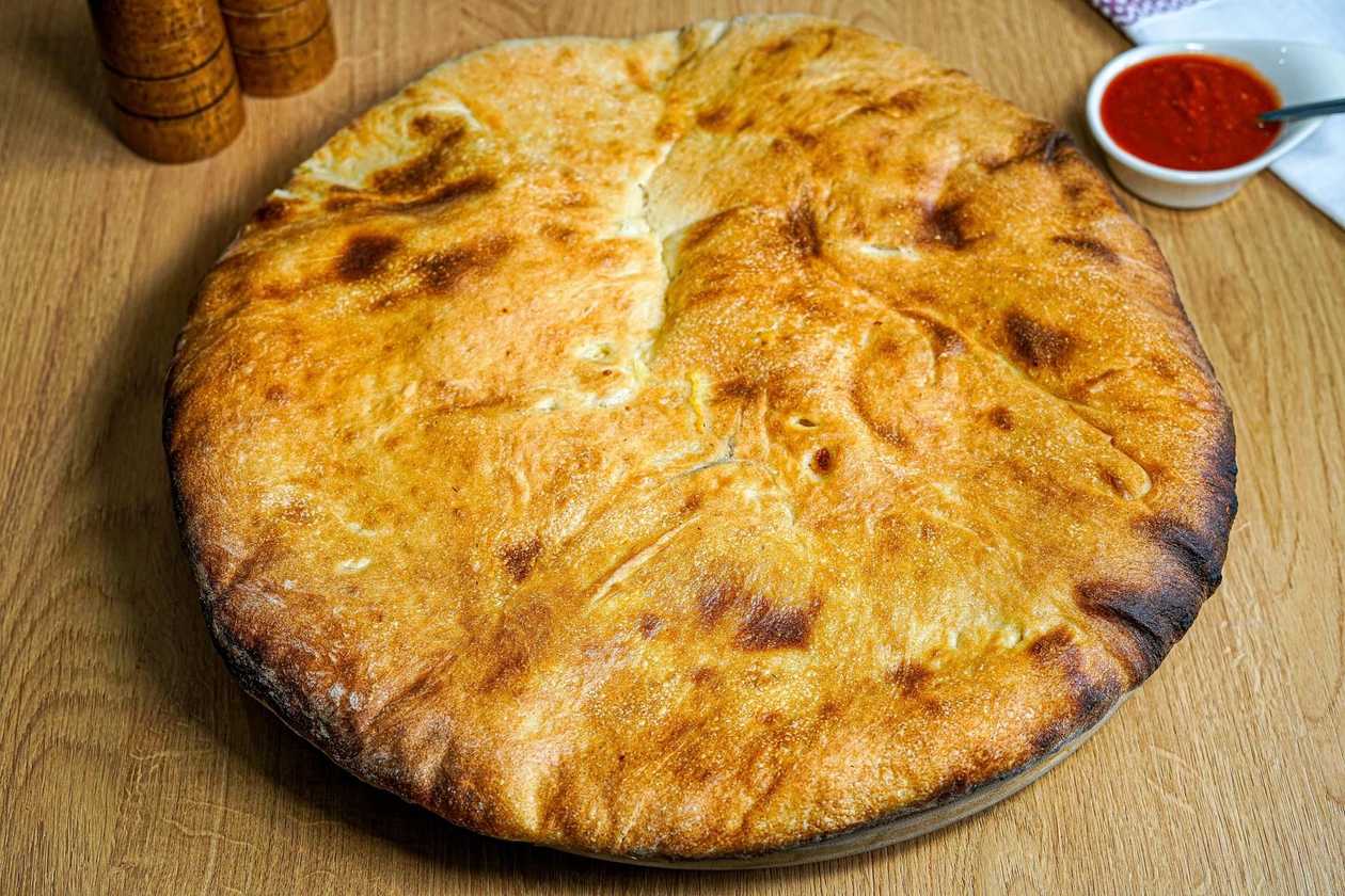 Pancake With Cheese And Ham