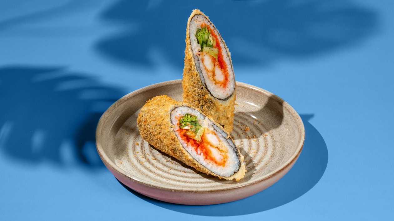 Spicy Shrimp Burrito