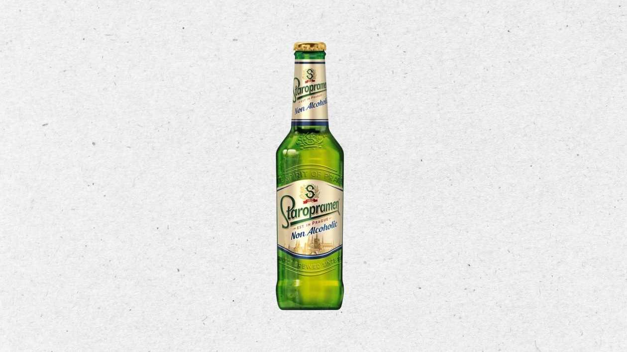 Bezalkoholiskais alus STAROPRAMEN, 0%, 0,33l