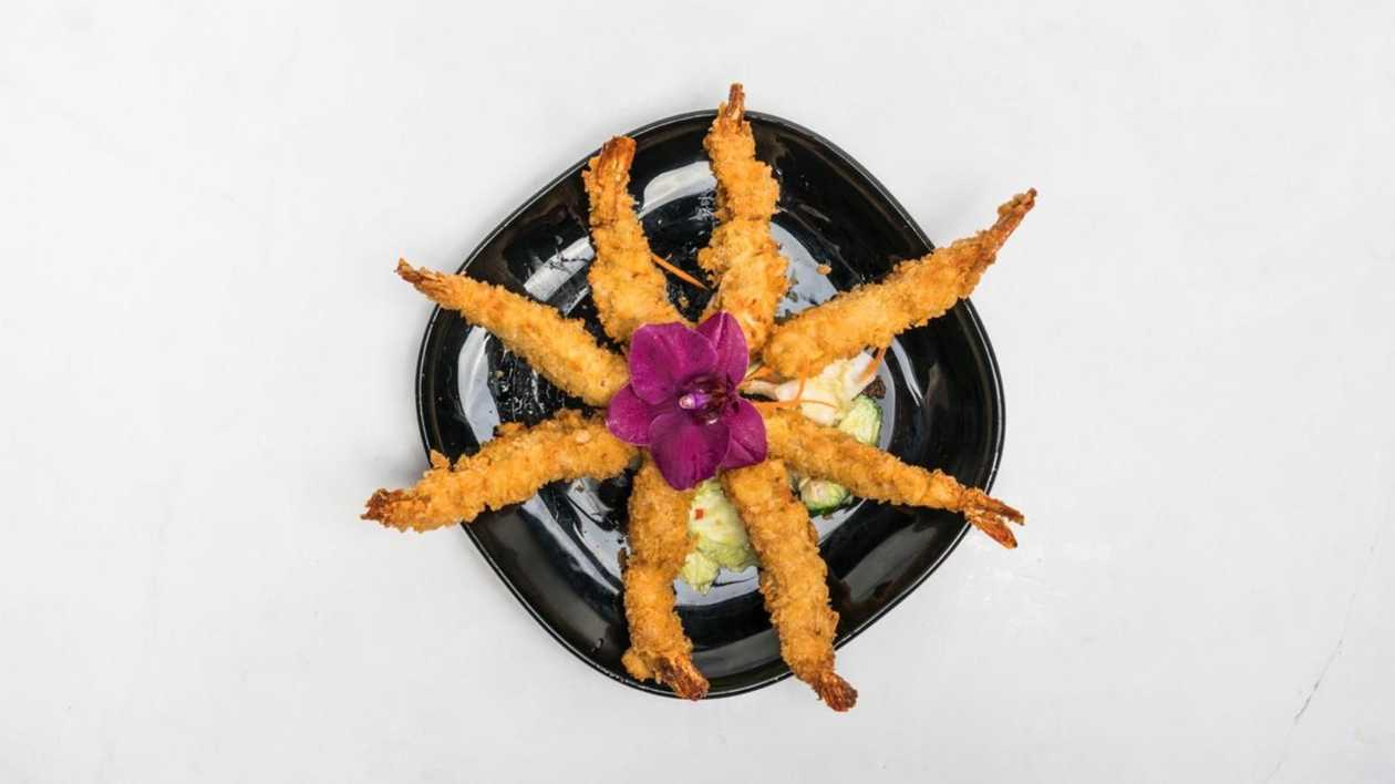 7 Mini Fried Shrimps