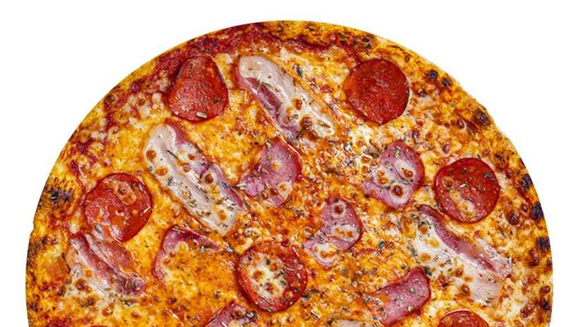 Baconator pizza