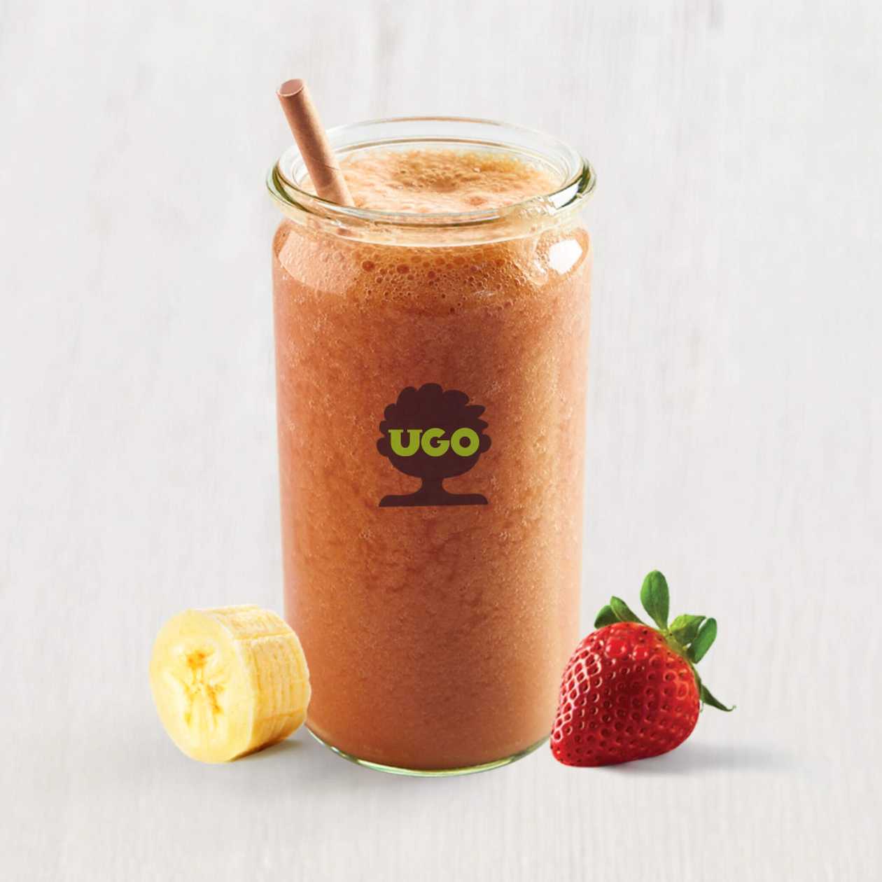 Smoothie banán a jahody 0,5 l