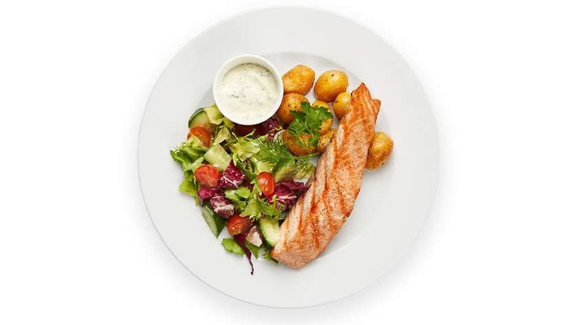 Salmon steak