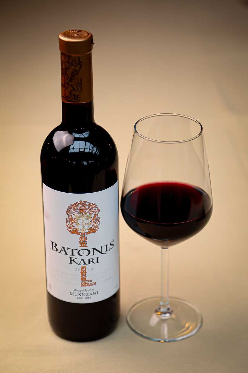 RED Wine-Mukuzani - BATONIS KARI 0.75 L