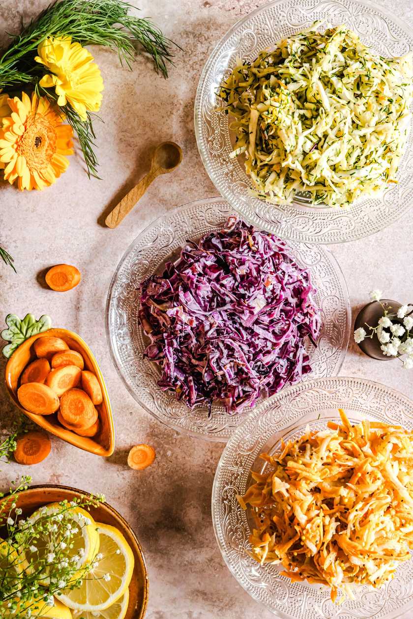 Side salad Grandma Tereska’s white cabbage