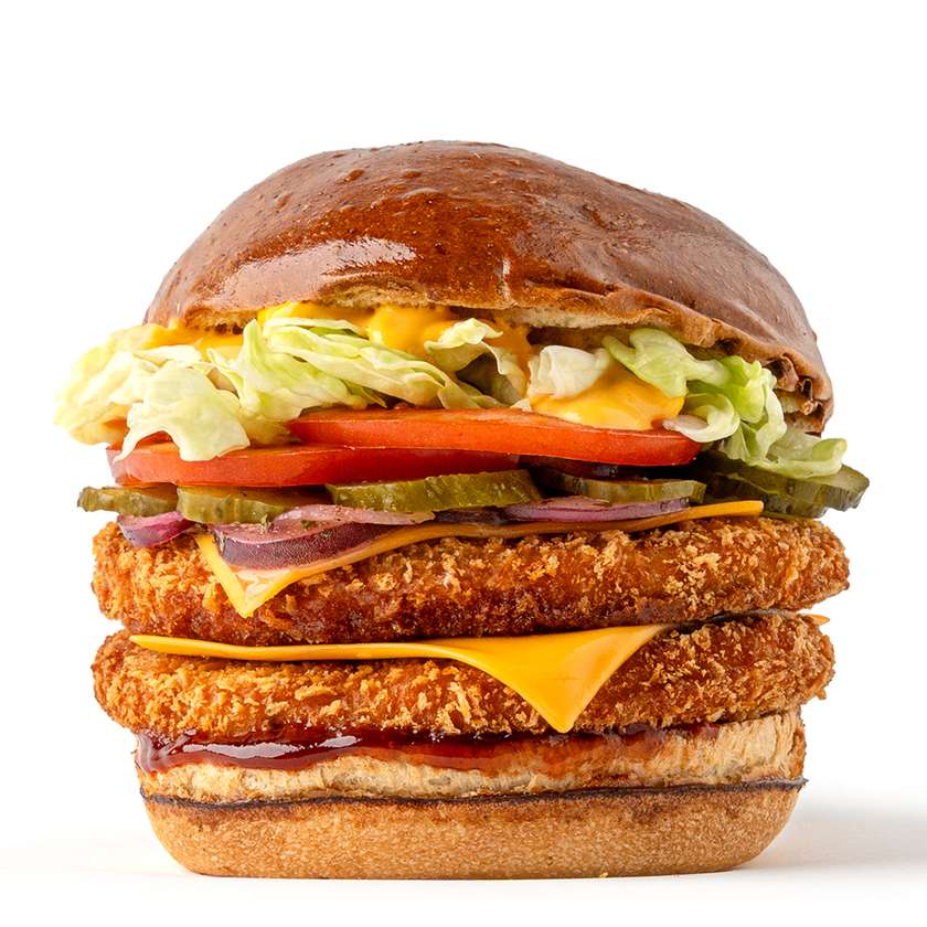Double Chicken Burger