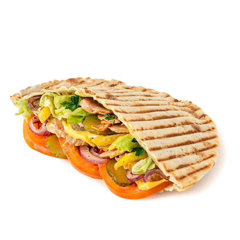 Pita with Chicken