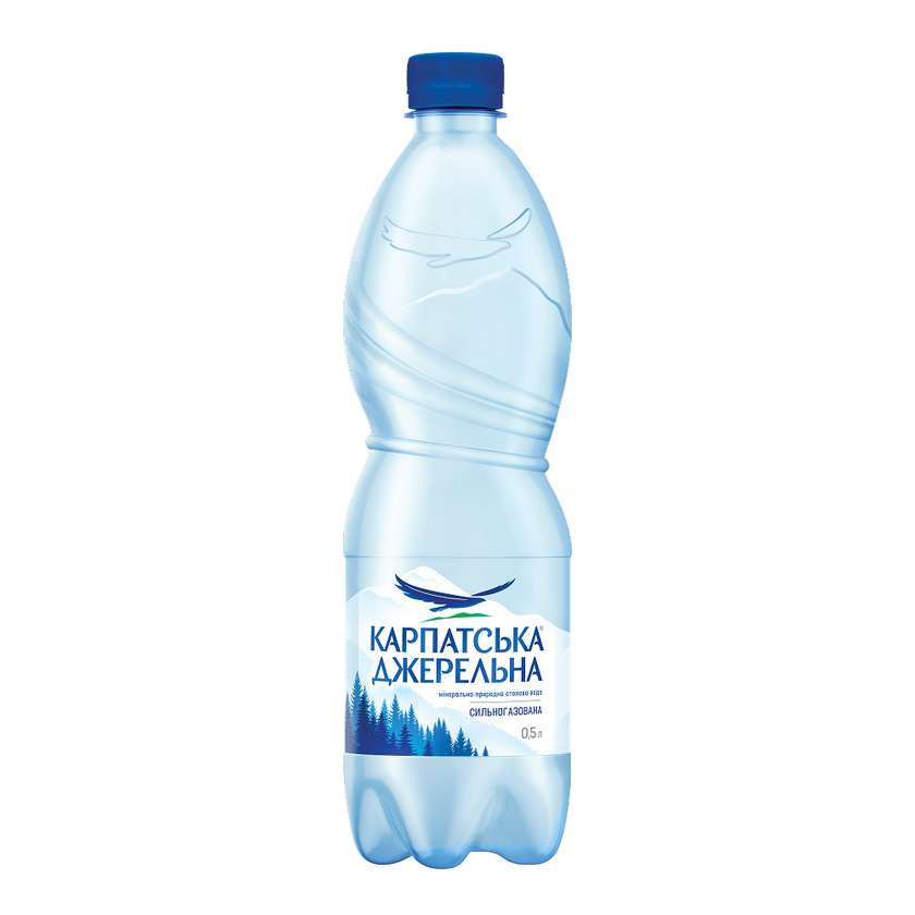 Karpatian Spring Sparkling Water 0.5 L