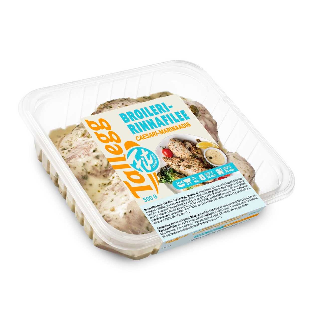 Tallegg, Fitness Chicken Breast Caesar-Style Marinade, 500g (expires soon)