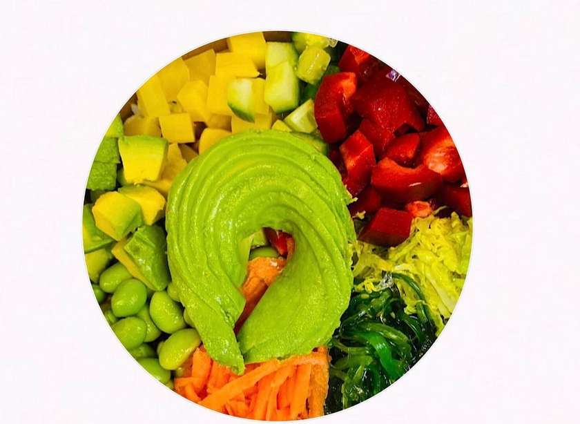 Avokado Poke S (Vegan)