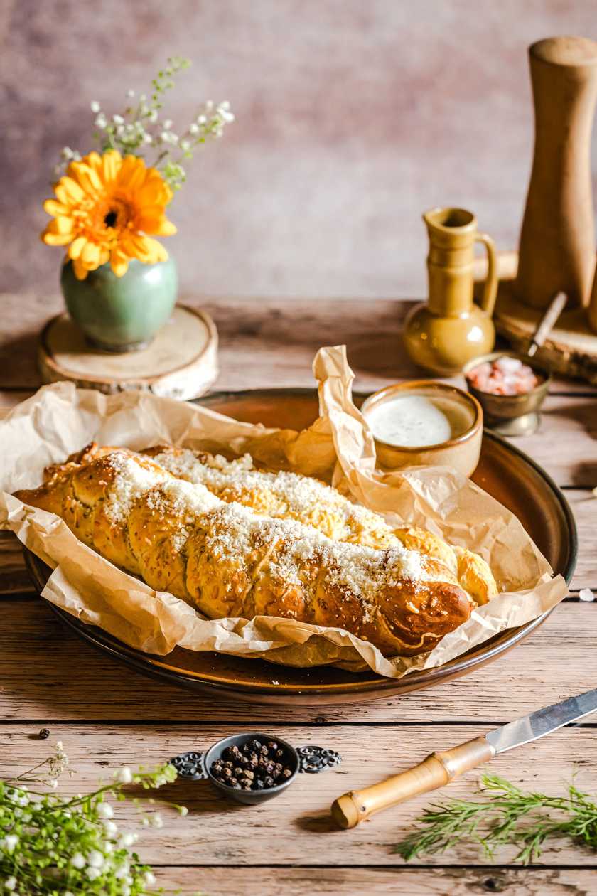 Buttery dough braids