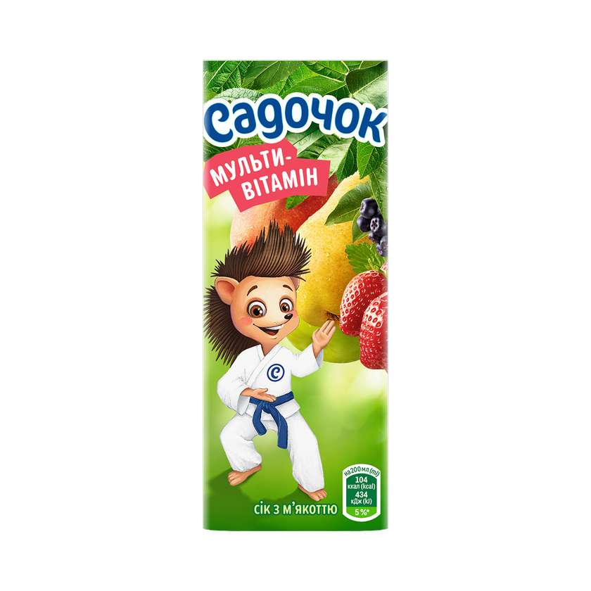 Multivitamin Juice with Pulp 0.2 L