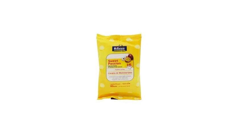 HiGeen Wet Wipes 15 sheets Sweet Passion