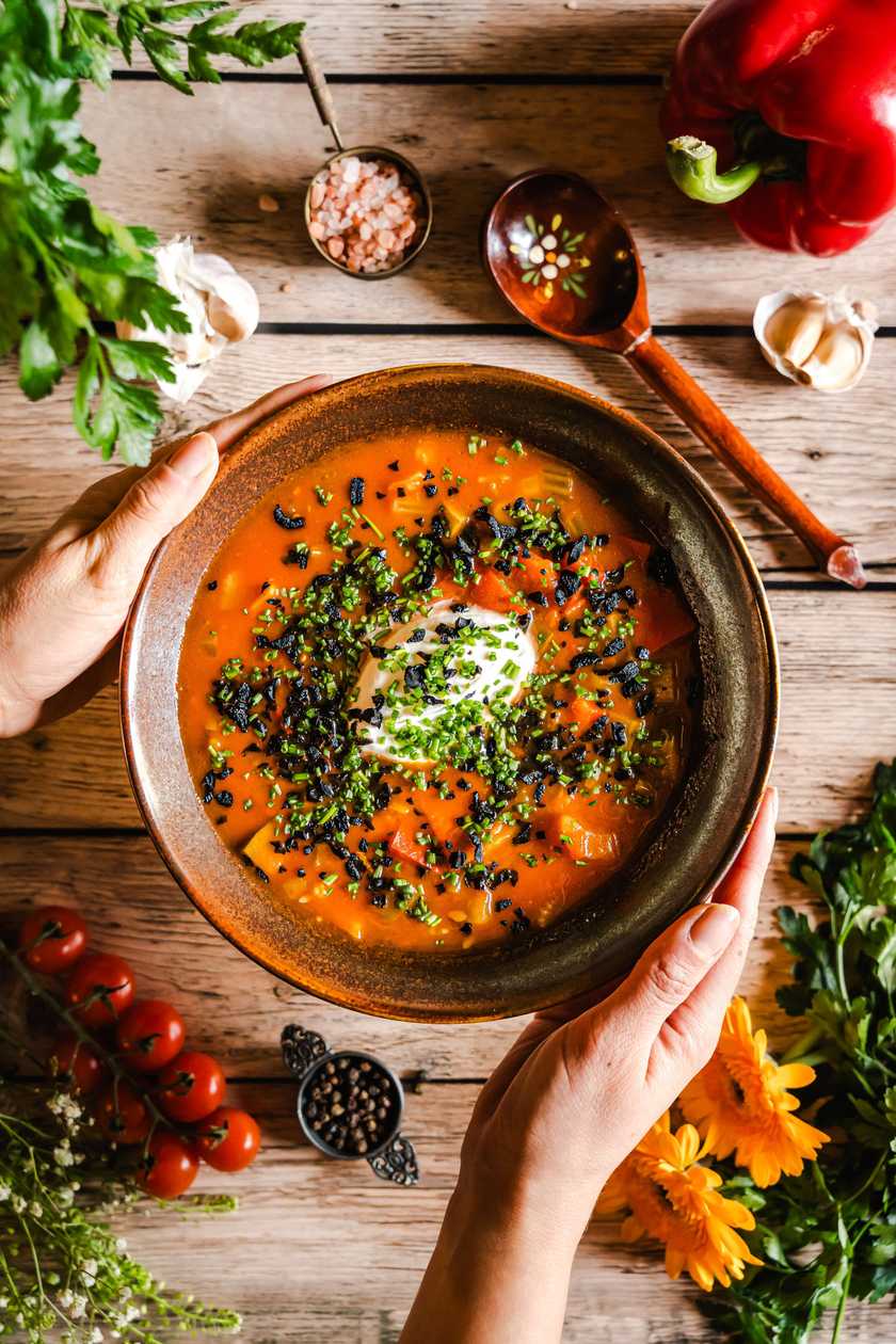 Tomato and pepper soup (300ml)