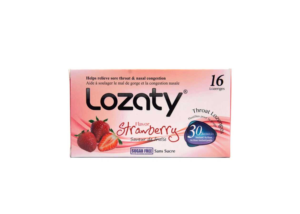 Lozaty Strawberry Lozenges (8lozenges)