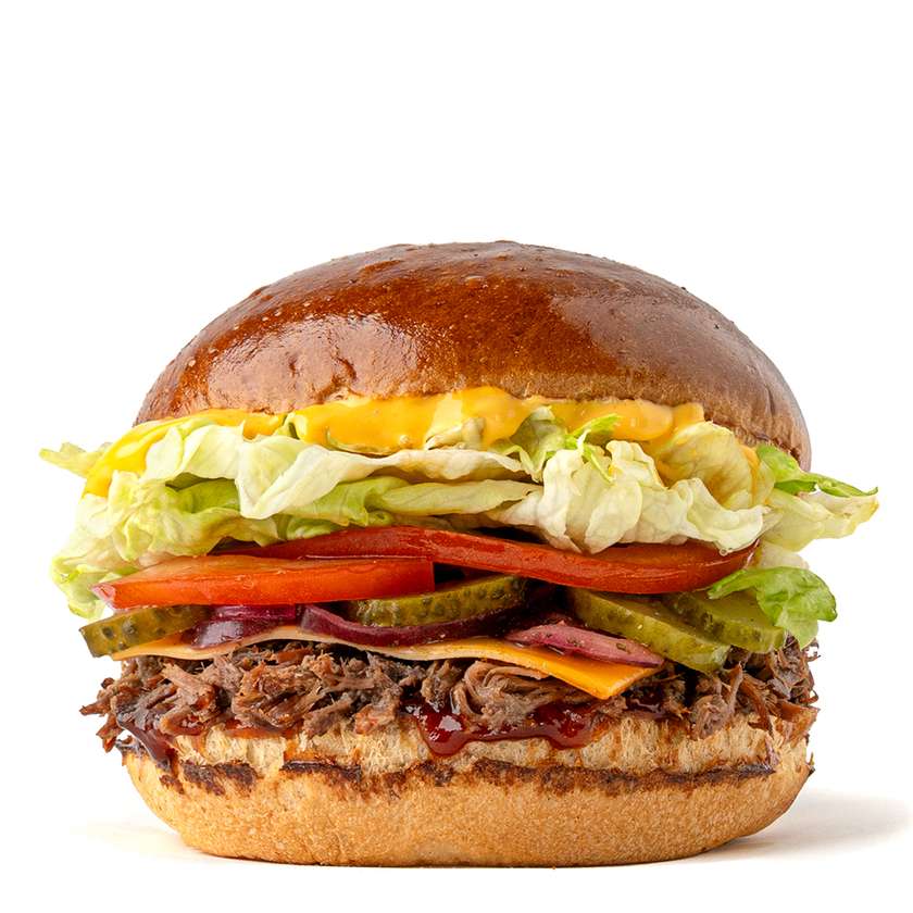 Pulled Beef Burger