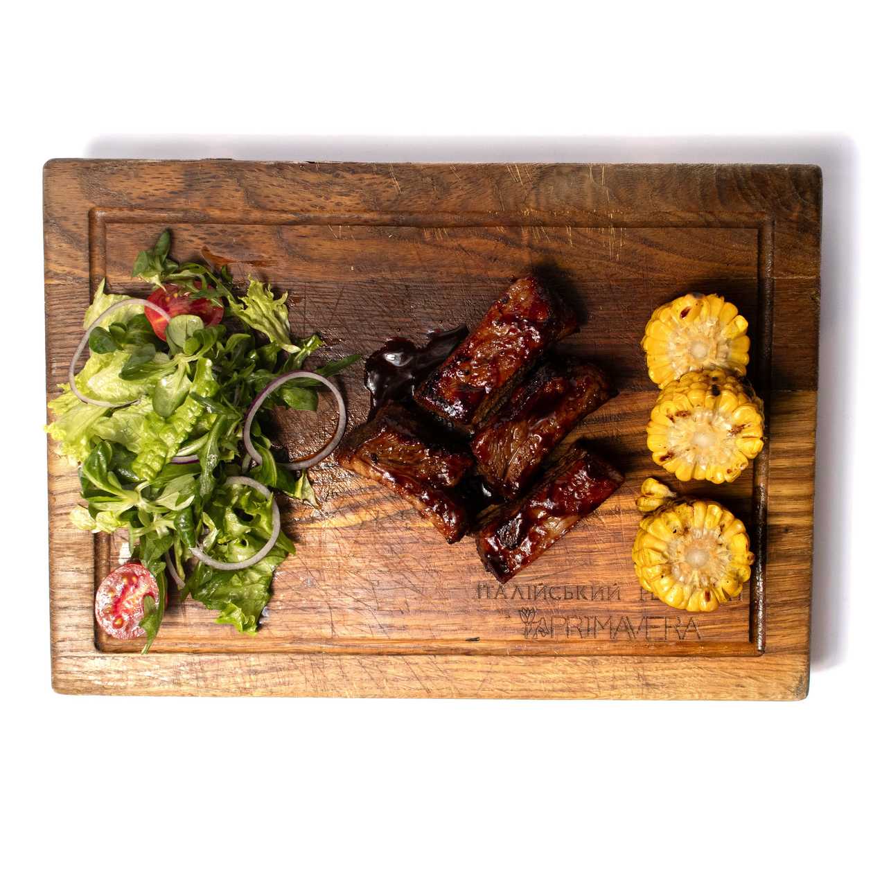 Pork Ribs in Cherry Glaze