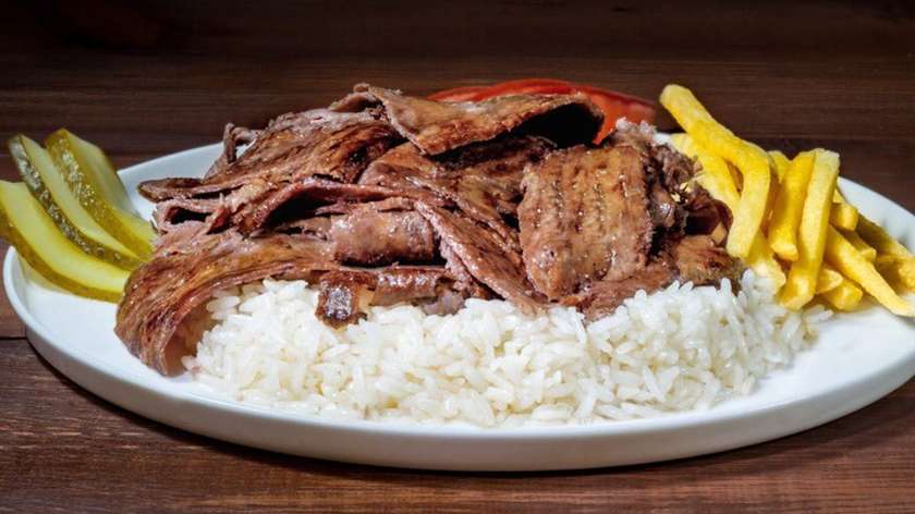 Ət dönəri dönəri plovüstü