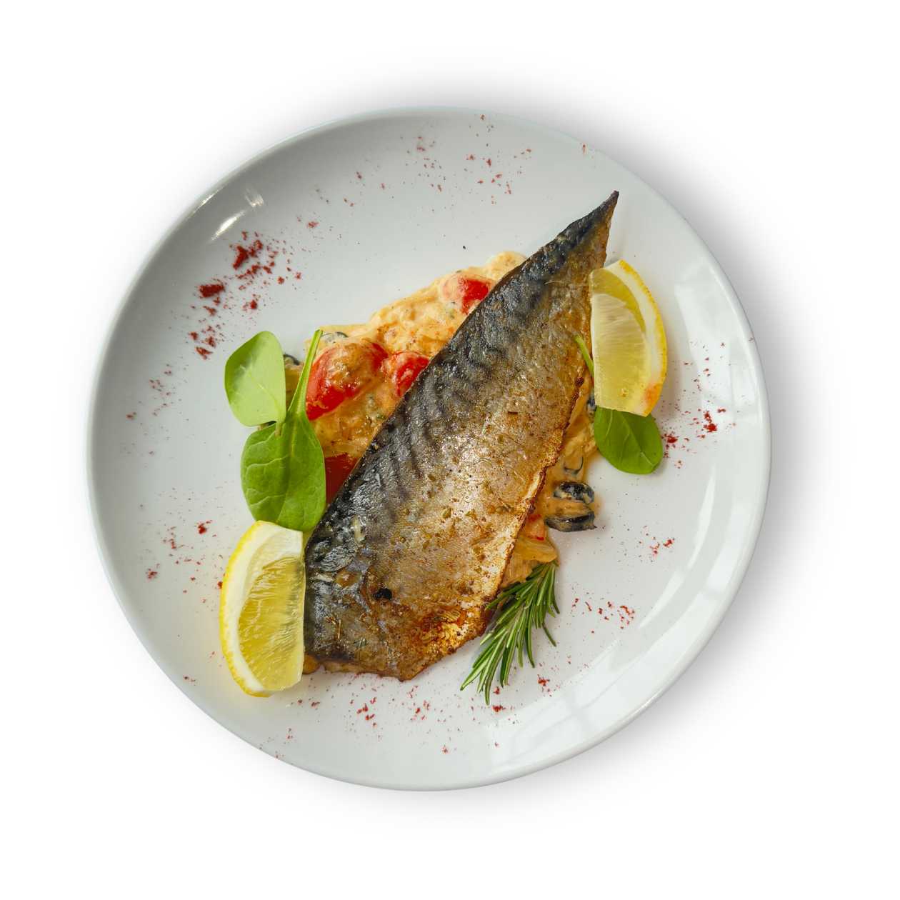 Mackerel Fillet in Cream Sauce
