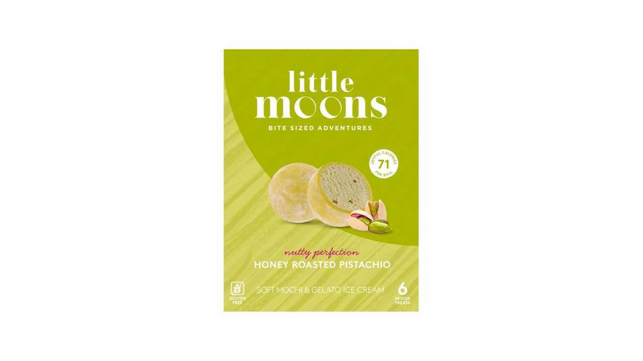 Little Moons frost. pistachio honey ice cream