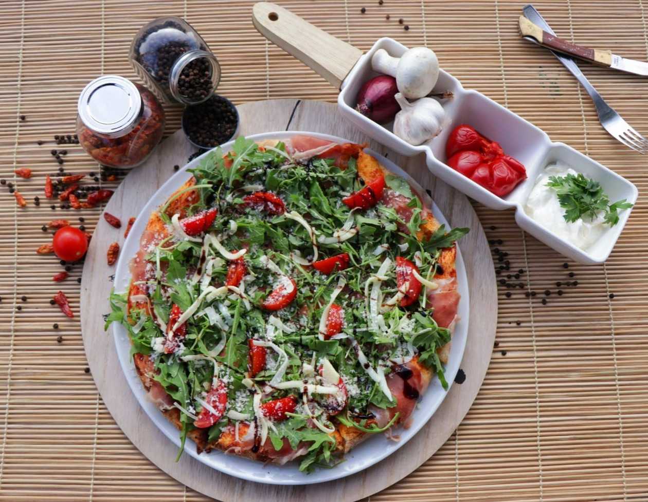 Prosciutto Crudo E Rucola Pizza BIG Ø 60 cm