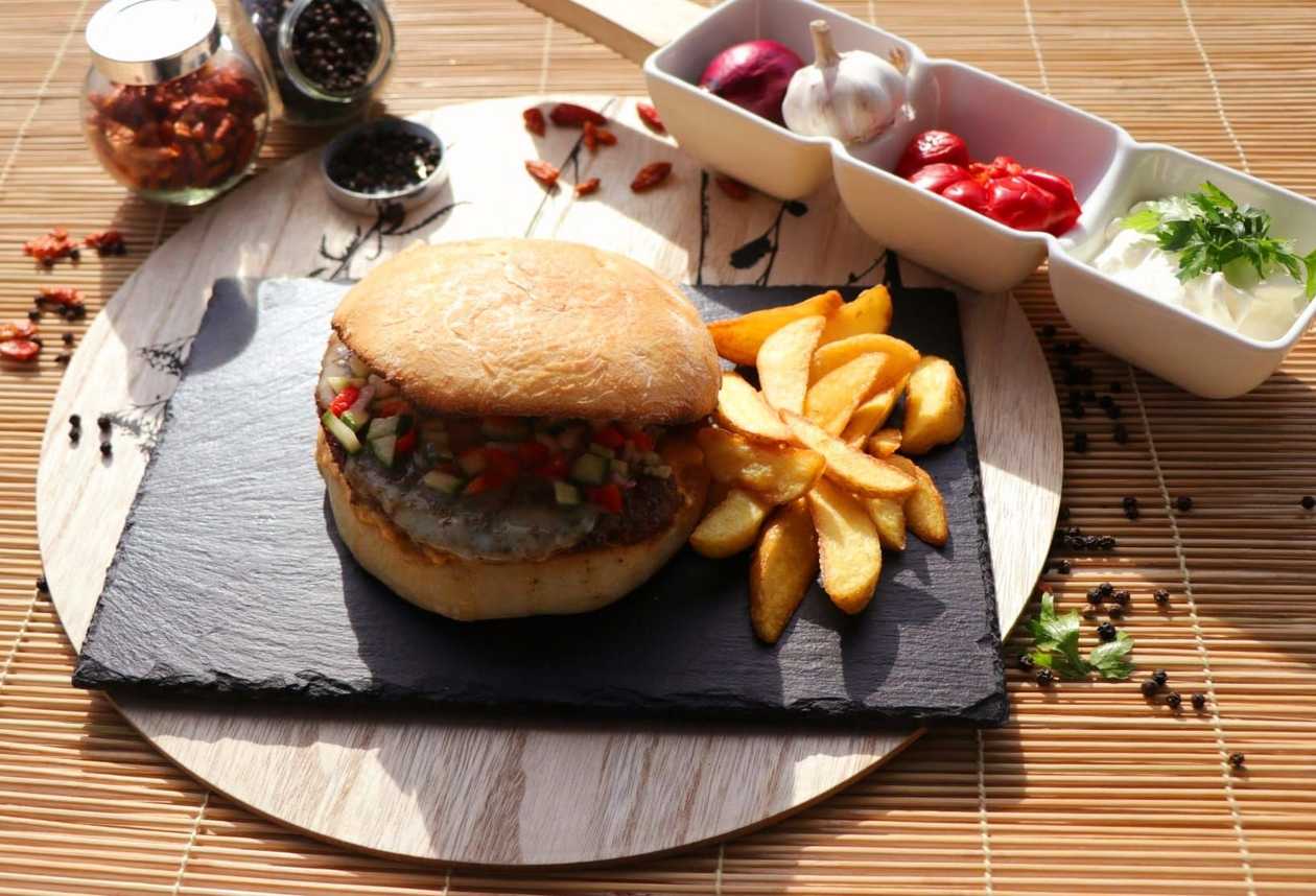 Serbian Pljeskavica