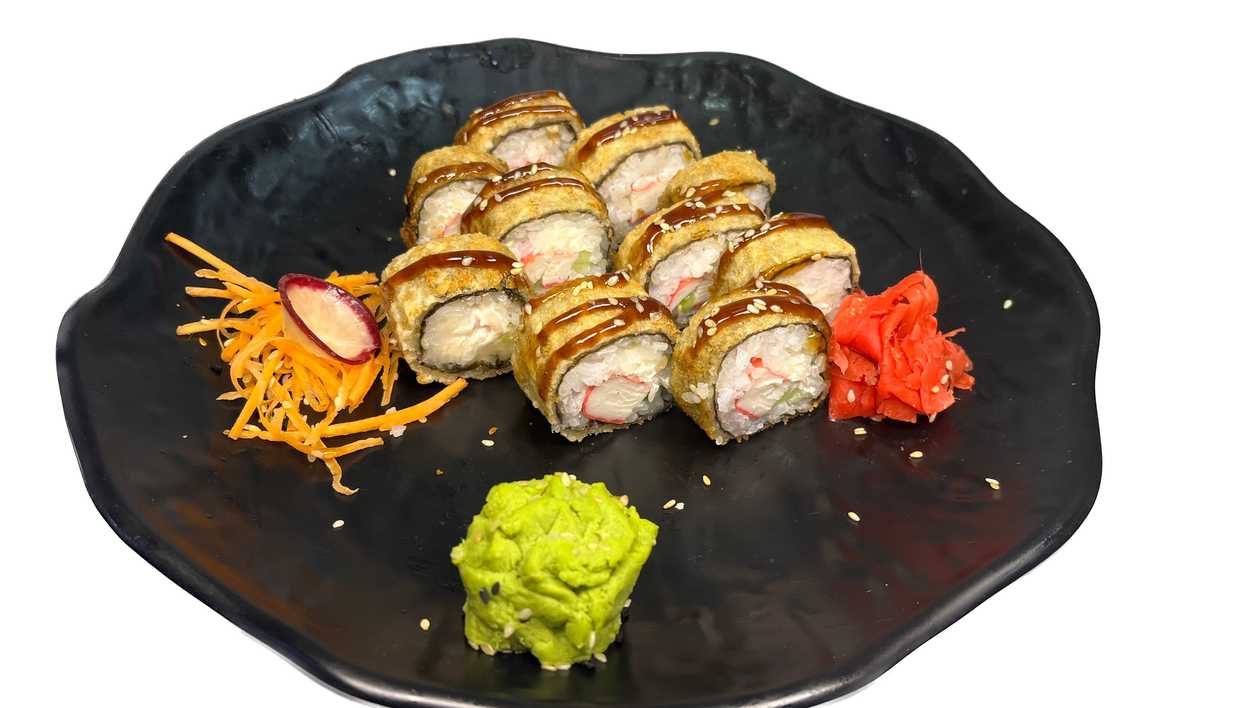 Hot Crab Roll (10 pcs)