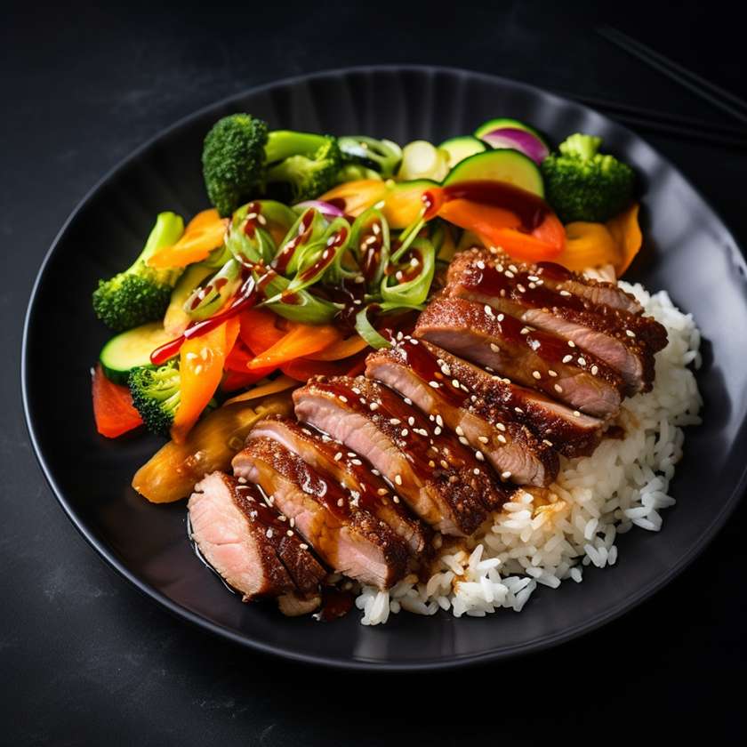 25b. Kachna s Mangovou Omáčkou