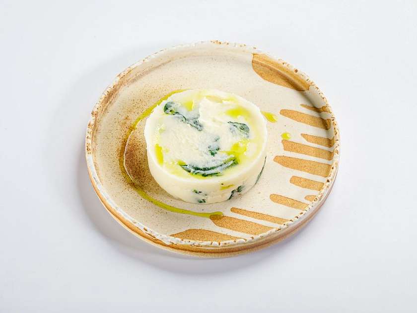 Puree ziemniaczane ze szpinakiem
