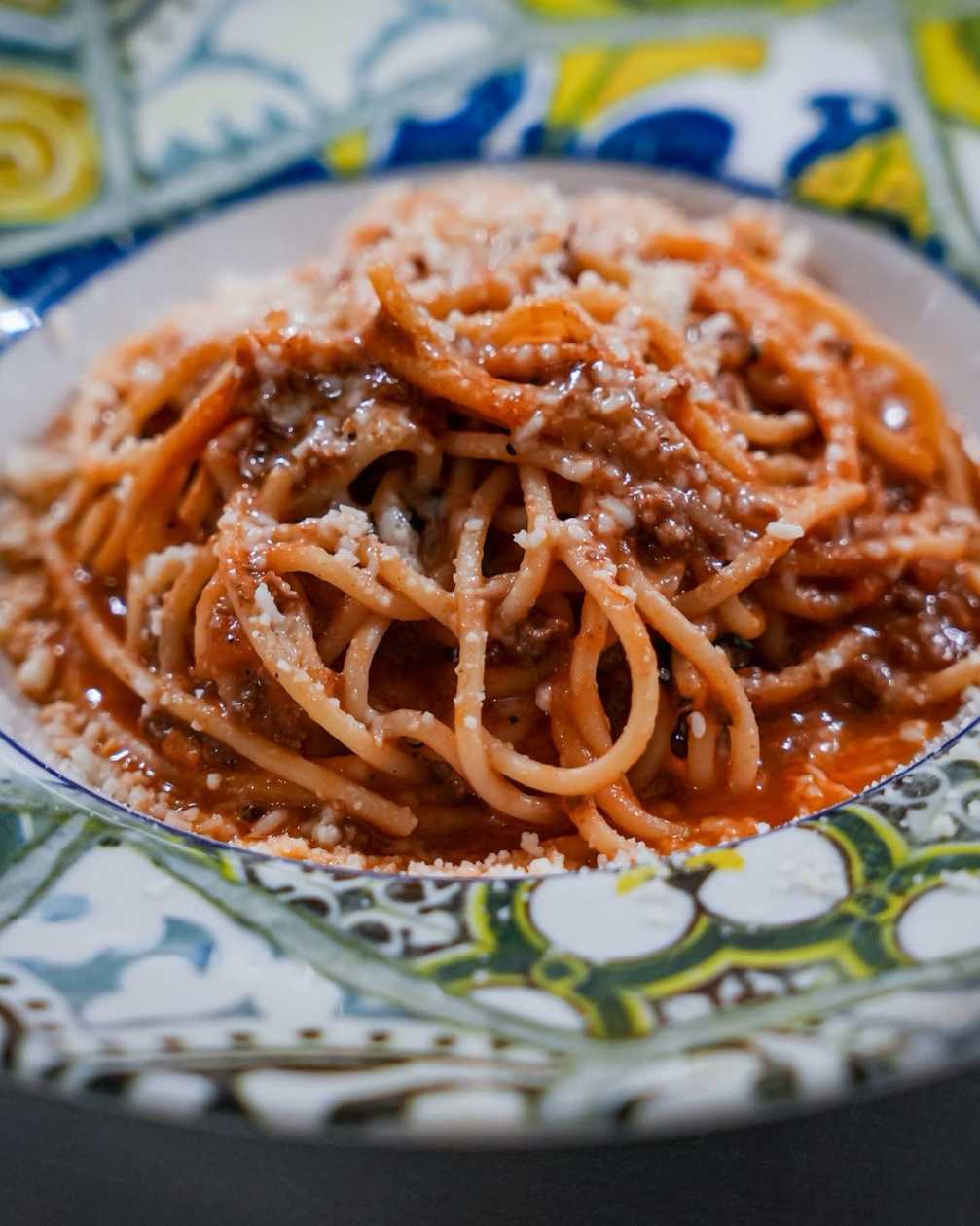 Linguine Amatriciana with Guanciale