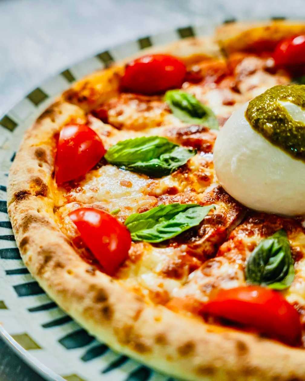 Margherita with Burrata