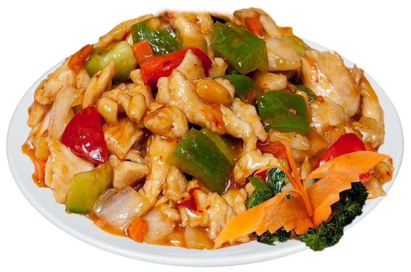 28a. Kuře s Citronovou Trávou a Chilli