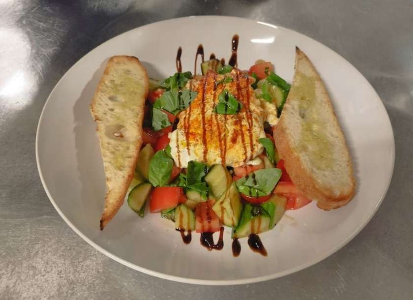 Panzanella with Cheese