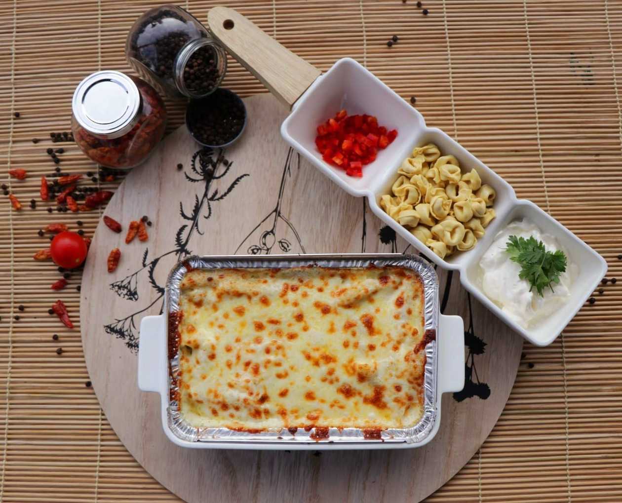 Baked Tortellini