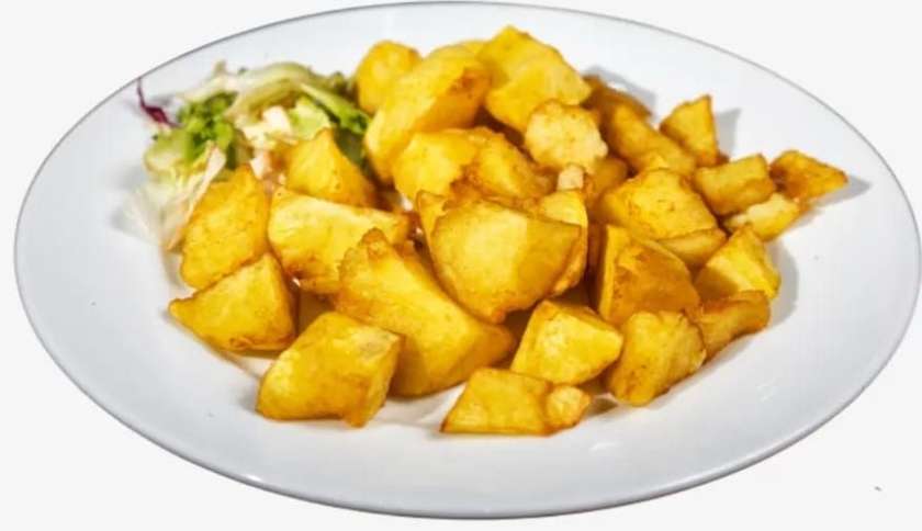 Golden Potatoes with Garlic