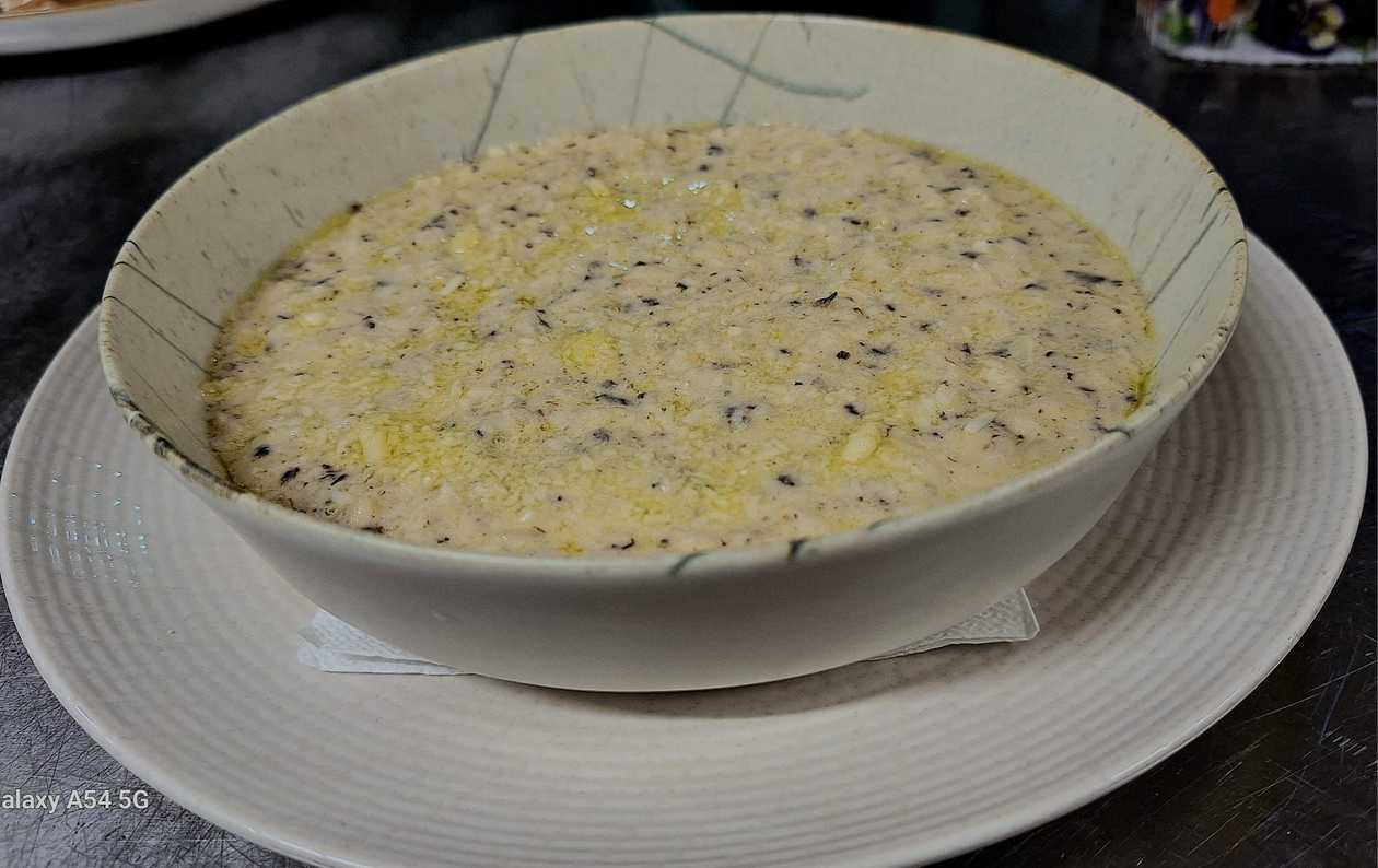 Four Cheese Risotto with Truffle Sauce