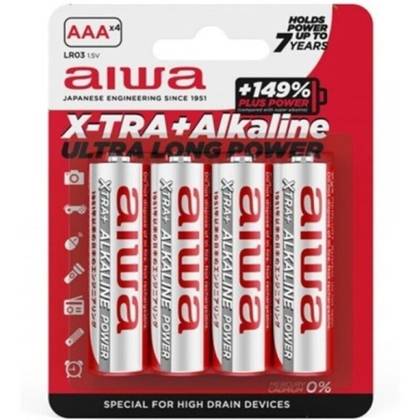 AIWA - X-TRA ALKALINE AAA Batteries