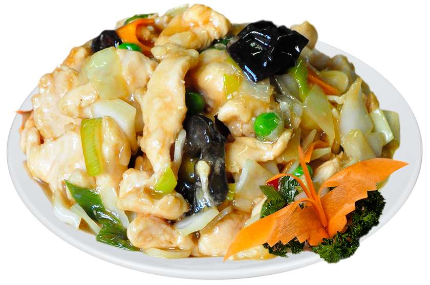 28b. Kuře s Cibulí a Fazolkami