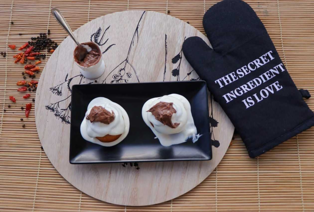 Papanași with Chocolate