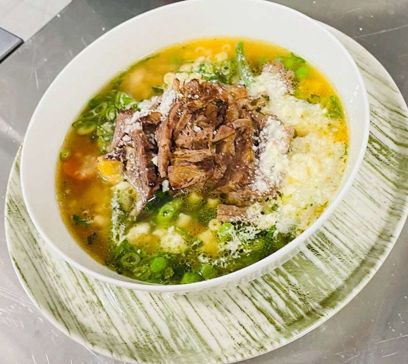 Minestrone Soup with Beef