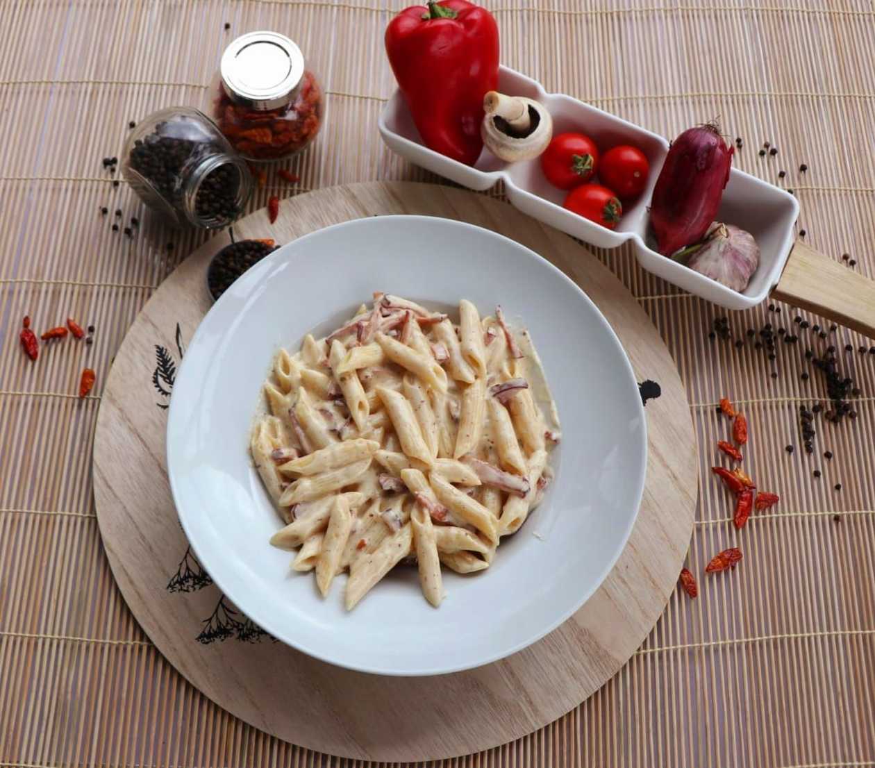 Funghi alla Panna Pasta