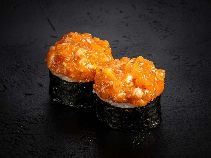 Tatar Roll z Łososiem